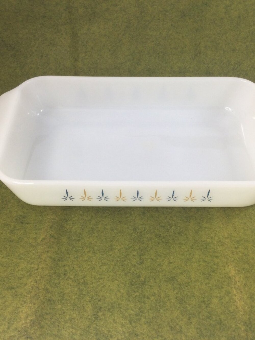 Anchor Hocking Fire King Casserole Dish Candle Glow 1.5 qt